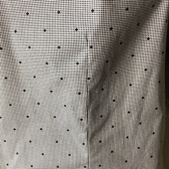 Liz, Claiborne, 2X, black and white short sleeve shirt - Picture 7 of 8